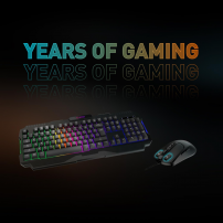 Kit De Teclado Y Mouse Msi Forge Gk100 Combo Ls