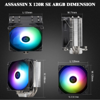 Refrigeración de aire Thermalright Assassin X120 Se Argb