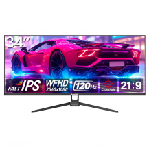 Monitor Gamer Gawfolk De 34 Pulgadas Ips 120hz Sin Marcos