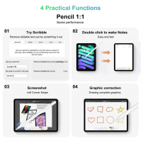 Lápiz Para Ipad Con Carga Inalámbrica Compatible Apple