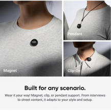 Microfono Insta360 Mic Air (1 Tx + 1 Rx) Alcance De 300m