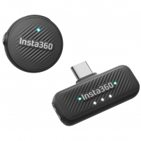 Microfono Insta360 Mic Air (1 Tx + 1 Rx) Alcance De 300m