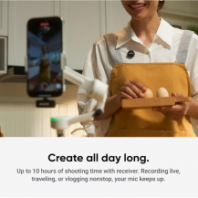 Microfono Insta360 Mic Air (1 Tx + 1 Rx) Alcance De 300m