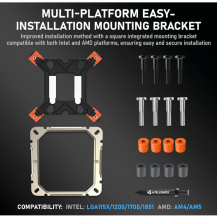 Refrigeración De Cpu De Doble Ventilador Argb De 120 Mm