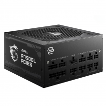 Fuente De Poder Msi Mag A750gl Pcie5 80 Plus Gold Full Modular