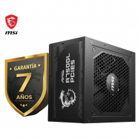 Fuente De Poder Msi Mag A750gl Pcie5 80 Plus Gold Full Modular