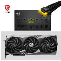 Fuente De Poder Msi Mag A750gl Pcie5 80 Plus Gold Full Modular