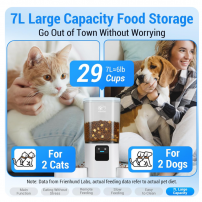Comedero Automático WiFi 5G Doble para 2 Mascotas | TECSI de Colombia