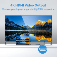 Dongle Hub USB-C 8 en 1 a HDMI 4K 30Hz | Tecsi de Colombia