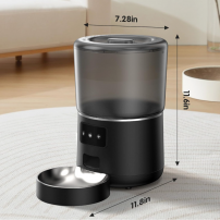 Comedero Automático para Gatos WiFi 2.4G | Programable | Tecsi