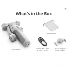 DJI Osmo Mobile 7 Estabilizador de Cardán para Celular | Envío Hoy