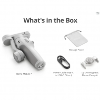DJI Osmo Mobile 7 Estabilizador de Cardán para Celular | Envío Hoy
