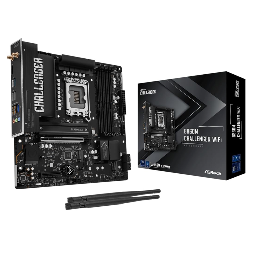 Board Asrock B860M Challenger Wi-Fi 7 | Tecsi de Colombia
