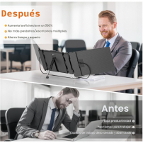 Pantalla Portátil Dual/Triple Cidetty 14" | Tecsi de Colombia