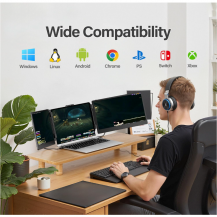 Pantalla Portátil Dual/Triple Cidetty 14" | Tecsi de Colombia