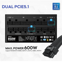 Fuente de Poder 850W Gold Modular ATX 3.1 | Tecsi de Colombia