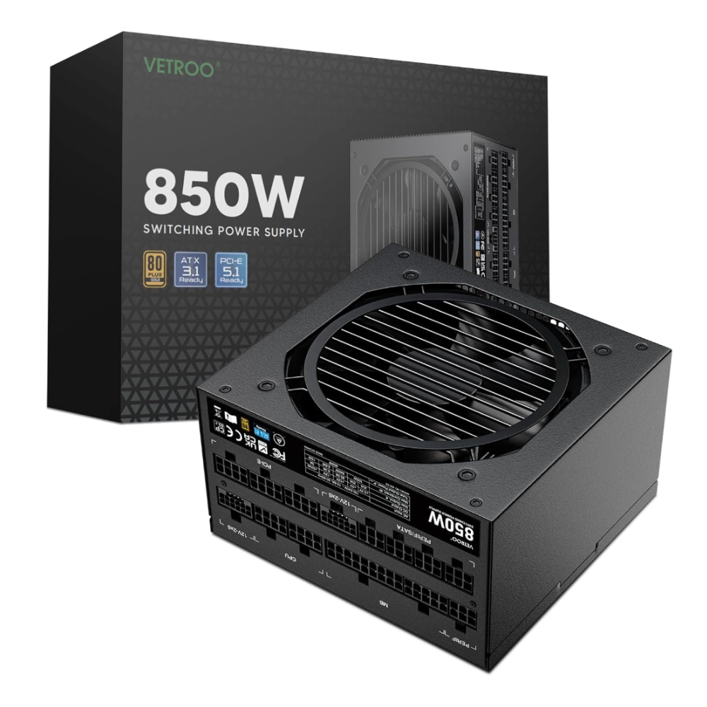 Fuente de Poder 850W Gold Modular ATX 3.1 | Tecsi de Colombia