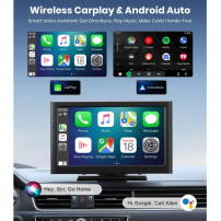 Pantalla CarPlay para Carro con Cámara de Reversa | Tecsi