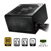 Fuente de Poder ASRock Pro 850G 850W 80+ Gold | Tecsi de Colombia