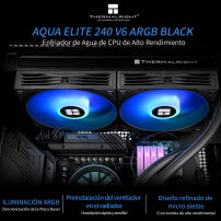 Refrigeración Líquida Thermalright Aqua Elite 240 V6 ARGB | Tecsi