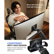 Soporte Brazo Vesa para Monitor 13 a 32 Pulgadas Ajustable | TECSI