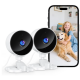 Kit 2 Cámaras de Seguridad Interior WiFi Yoton 2.4 GHz | TECSI
