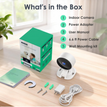 Kit 2 Cámaras de Seguridad Interior WiFi Yoton 2.4 GHz | TECSI