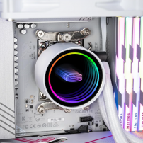 Refrigeración Líquida 240mm ARGB Intel/AMD Blanca | Tecsi