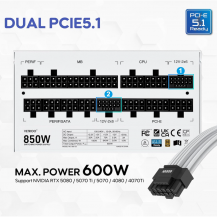 Fuente de Poder Vetroo 850W 80 Plus Gold Modular | Tecsi