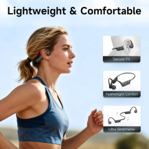 Auriculares Conducción Ósea Bluetooth IPX7 Impermeables | Tecsi
