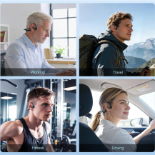 Auriculares Conducción Ósea Bluetooth IPX7 Impermeables | Tecsi