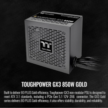 Fuente Thermaltake Toughpower GX3 850W 80+ Gold | Tecsi de Colombia
