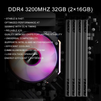 Kit Memoria RAM Puskill DDR4 32GB (2x16GB) 3200MHz | Tecsi