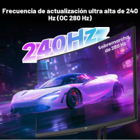 Monitor Gamer Curvo KTC 32" 280Hz | Fluidez Extrema | Tecsi