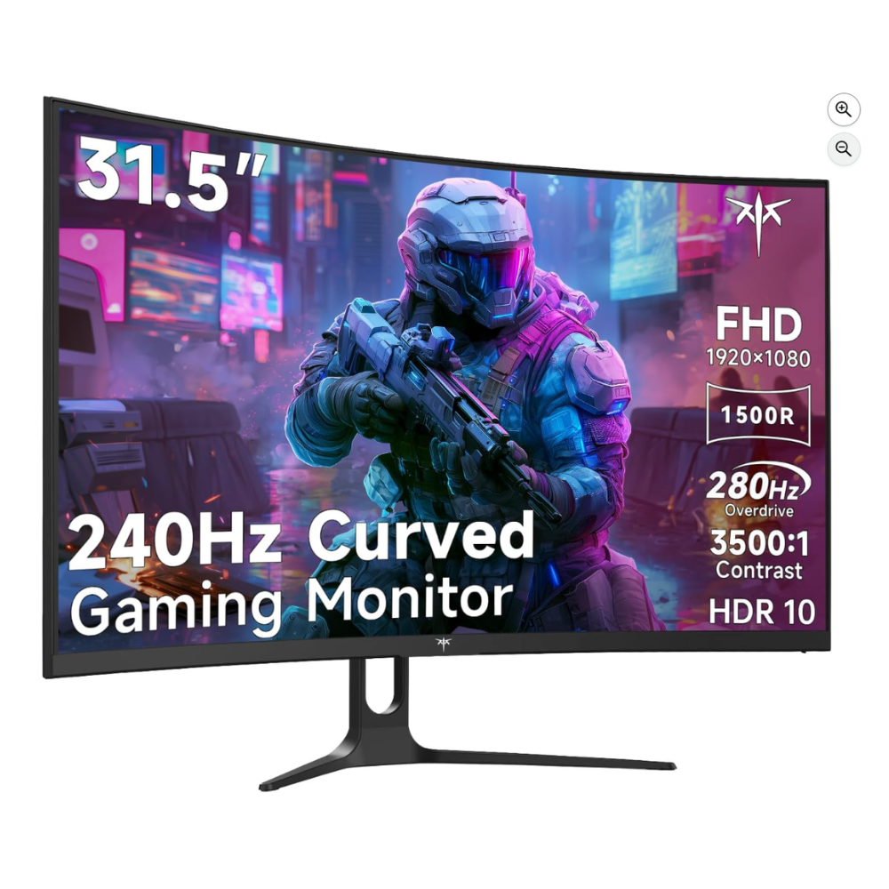 Monitor Gamer Curvo KTC 32" 280Hz | Fluidez Extrema | Tecsi