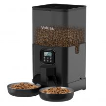Alimentador Automático Doble para Gatos Voluas | Tecsi