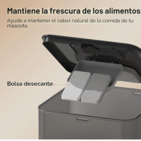 Alimentador Automático Doble para Gatos Voluas | Tecsi