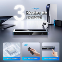 Switch HDMI 4 en 1 4K 60Hz con Control Remoto | TECSI Colombia