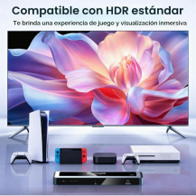 Switch HDMI 4 en 1 4K 60Hz con Control Remoto | TECSI Colombia