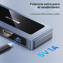 Switch HDMI 4 en 1 4K 60Hz con Control Remoto | TECSI Colombia