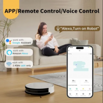 Robot Aspiradora K5 Con Succión De 2500 Pa Wifi