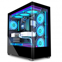 Chasis Gamer ATX Kediers + 7 Ventiladores ARGB | Tecsi