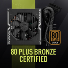 Fuente MSI MAG A750BN PCIE5 750W 80+ Bronce | Tecsi Colombia
