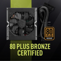 Fuente MSI MAG A750BN PCIE5 750W 80+ Bronce | Tecsi Colombia