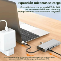 Adaptador Hub USB-C 11 en 1 para Laptop | Tecsi de Colombia