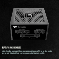 Fuente de Poder Modular PMT750 ATX 3.1 PCIe 5.1 Gold | Tecsi