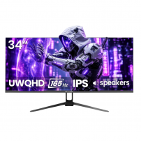 Monitor Gamer Crua 34" Ultrawide 2K 165Hz | Tecsi Colombia