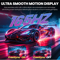 Monitor Gamer Crua 34" Ultrawide 2K 165Hz | Tecsi Colombia