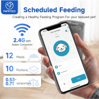 Comedero Automático Wi-Fi Doble Papifeed | Tecsi Colombia