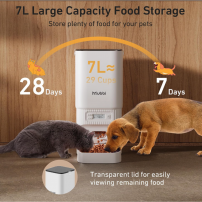 Comedero Automático 7L Perros y Gatos | Tecsi de Colombia